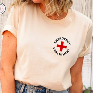 Emergency Department Sweatshirt ER Nurse Shirt Nurse Shirt Emergency Nurse Shirt New Nurse Grad Gift Nurse ER Department Shirt