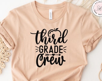 Third Grade Teacher Shirt, Teacher Gift for 3rd Grade, 3rd Grade Teacher Shirt, Teacher Shirt for Third Grade Teacher, Third Grade Gift