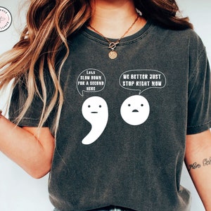 Lustiges Grammatik Shirt Englisch Lehrer Lustiges Tshirt Lehrer Grammatik Lehrer Grammatik Wortschatz Interpunktionslehrer Wertschätzung Sweatshirt Geschenk