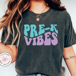 Pre-K Tshirt, Hello Pre K, Hello Preschool Vibes, Preschool Shirt, First Day Preschool Shirts, Preschool Teacher, Preschool Tee,