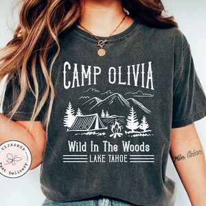 Camp Bachelorette Shirts Custom Bachelorette Party Shirts Camping Tees Camp Themed Lake Bachelorette Shirts Wild in The Woods Tees