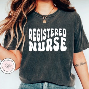 Registered Nurse Shirt for Women, RN TShirt for Registered Nurse, Nursing T-Shirt for Nurse, Gift for Registered Nurse, RN Graduation Gift