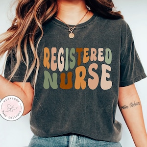 Registered Nurse Shirt for Women, RN TShirt for Registered Nurse, Nursing T-Shirt for Nurse, Gift for Registered Nurse, RN Graduation Gift