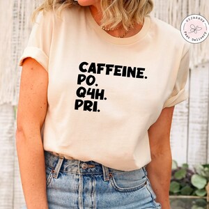 Nurse Shirt PRN Nurse Shirt Funny Nurse Sweatshirt Gift For Nurse Funny Coffee Shirt  Healthcare Workers Shirts Nurse Shirt Nurse Life Shirt