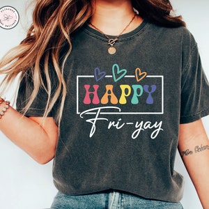 Fri-Yay Shirt, Teacher Tee, Friday Weekend Shirt, Friyay Teacher TShirt, Teacher team Tee, Funny Teacher Saying Shirt, Gift for Teacher