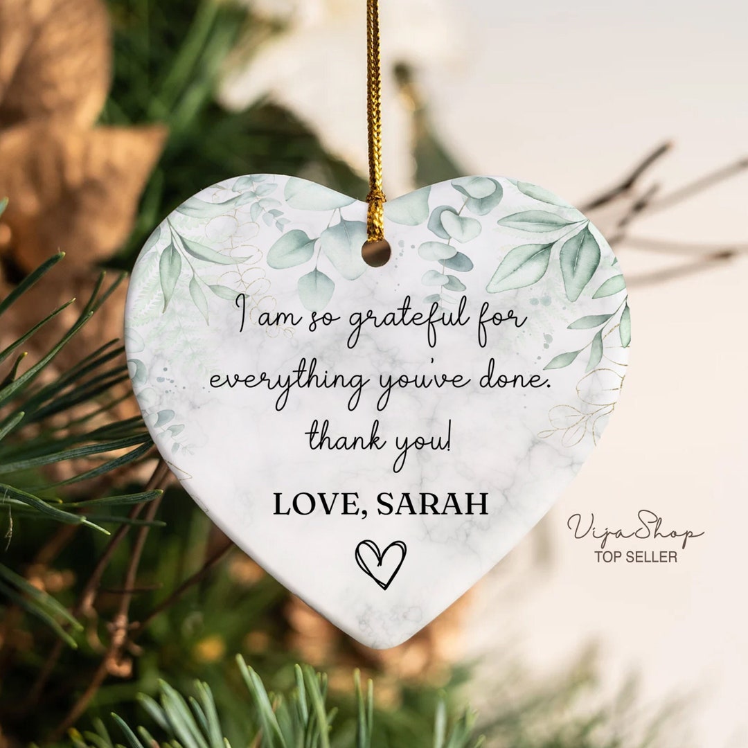 Personalized Coworker Ornament Custom Christmas Ornament for Coworker ...