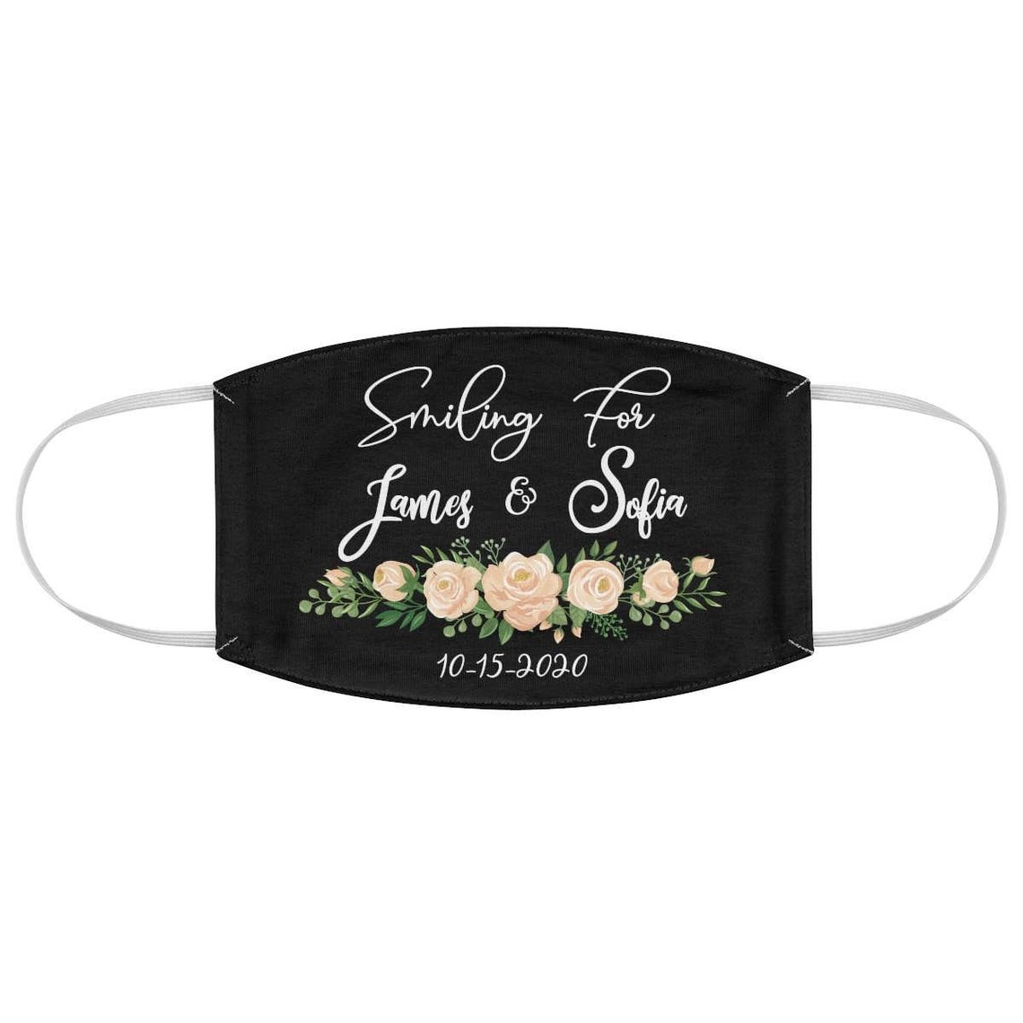 Wedding Face Mask Bride Face Mask Bridal Party Masks Etsy