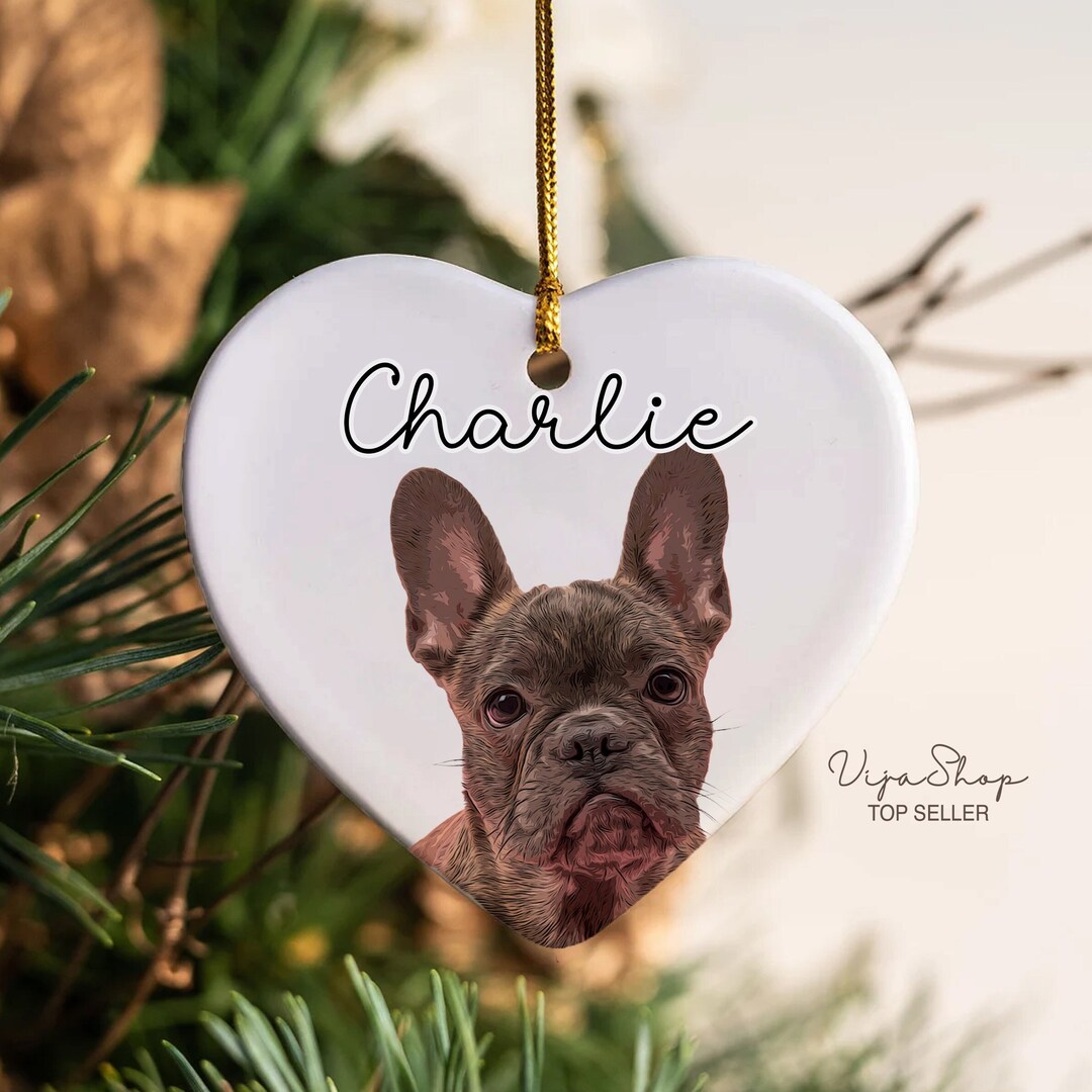 Personalized Pet Ornament, Custom Dog Christmas Ornament, Pet Ornament ...