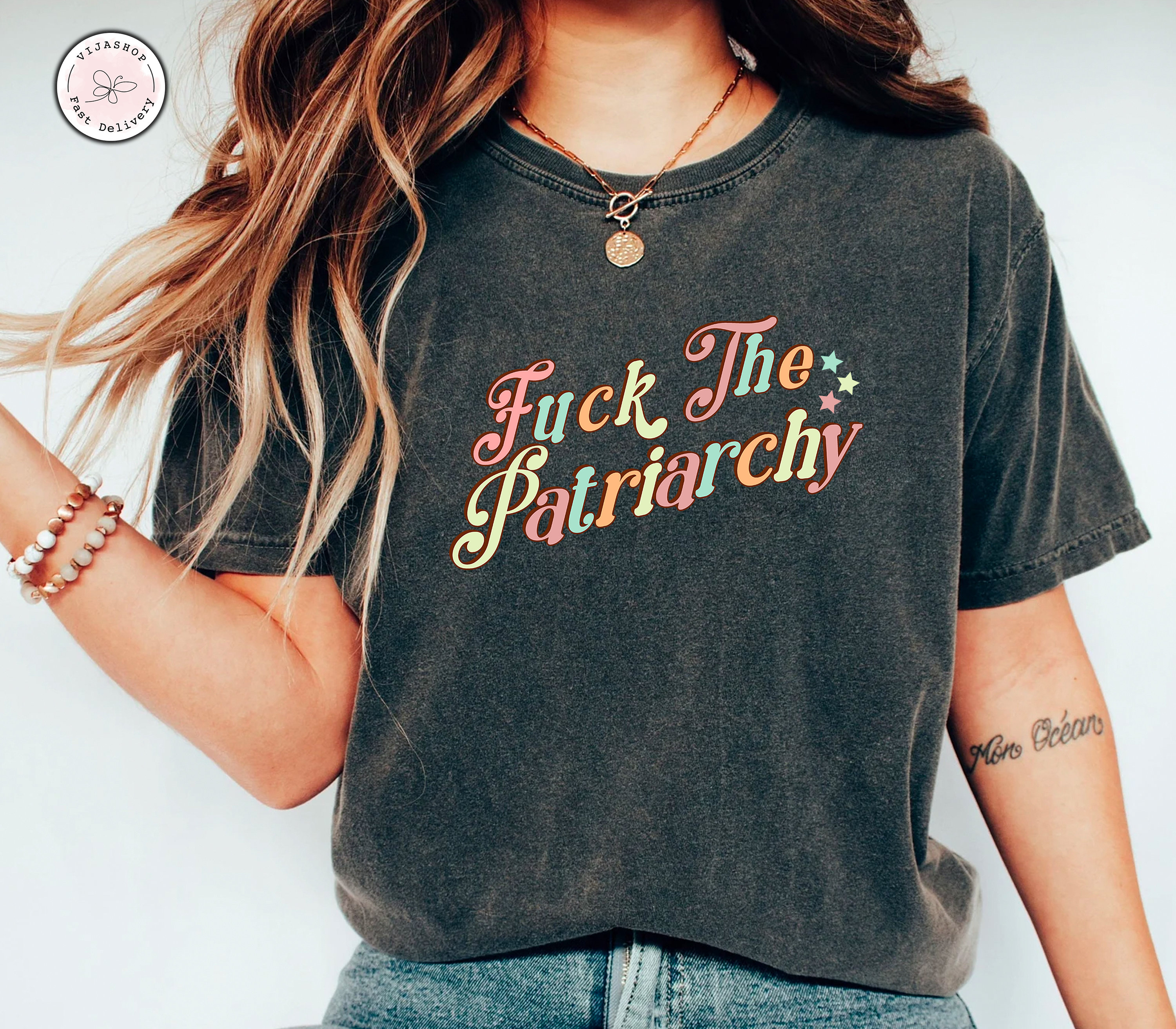 Ftp Fuck The Patriarchy Skull Tees - Teechipus