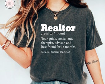 Realtor definition shirt, Funny Real Estate Shirt, Realtor Shirt, Real Estate shirt, Gift for Realtor, Real Estate Agent Gift, Realtor gift