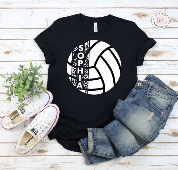 Maglietta Donna Giocatore Pallavolo - Collo A V - Design Cuore ECG - Foto 8