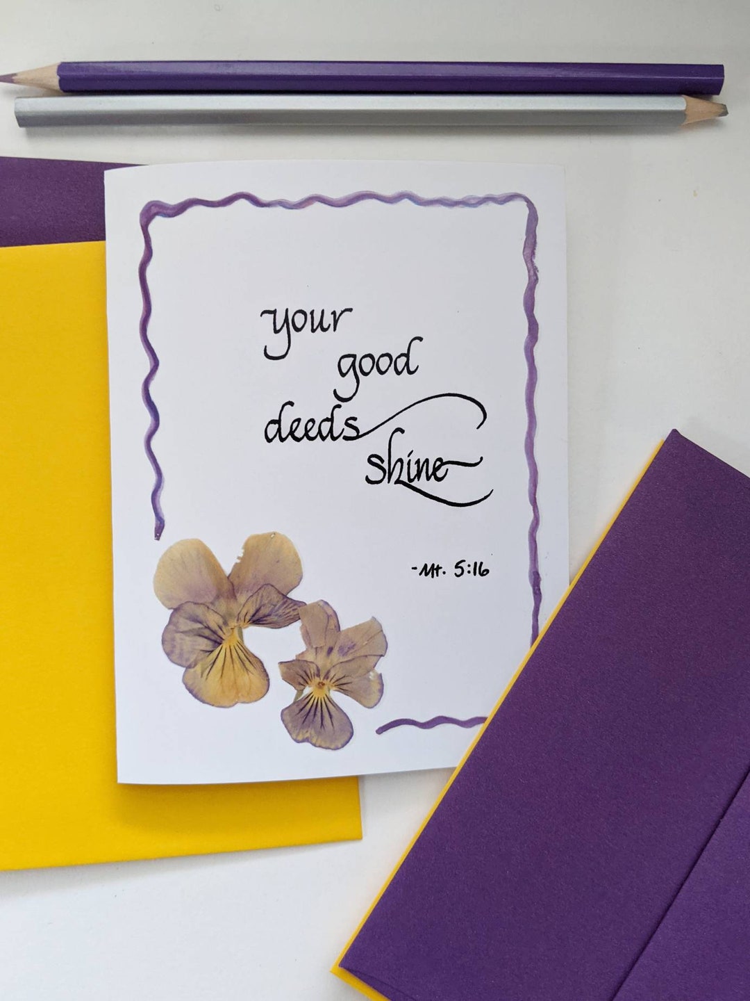 Christian Greeting Cards, Christian Thank You Card, Christian Thank You