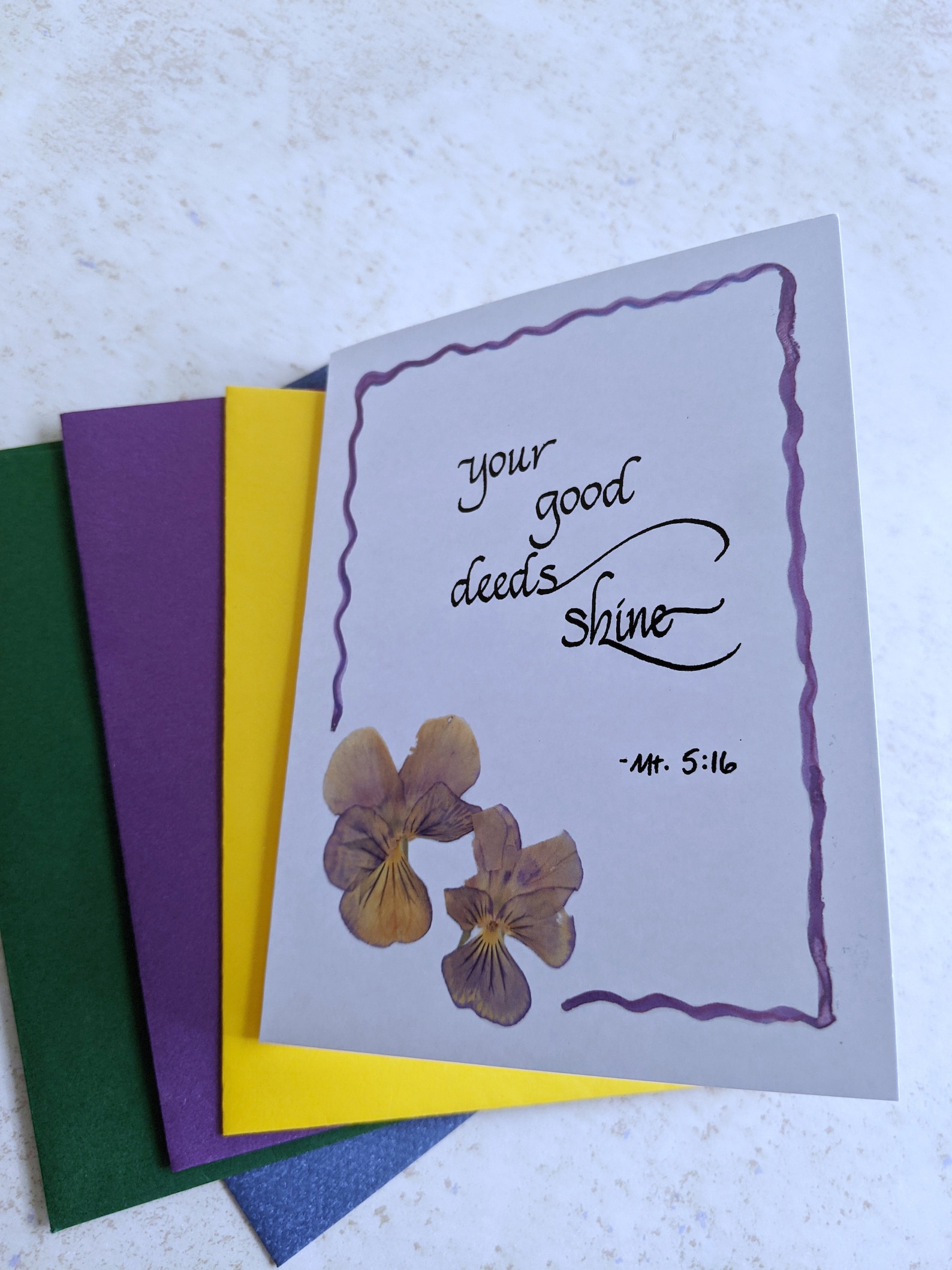 Christian Thank You Card Christian Thank You Note Bible Etsy