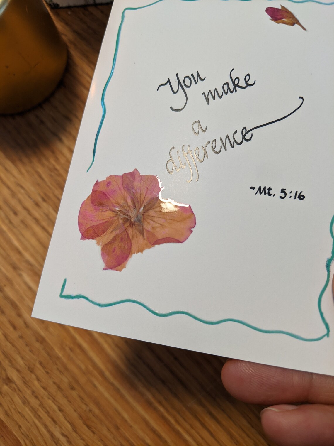 Christian Thank You Note, Bible Verse Card, Scripture Verse Card, Jesus Card, Christian