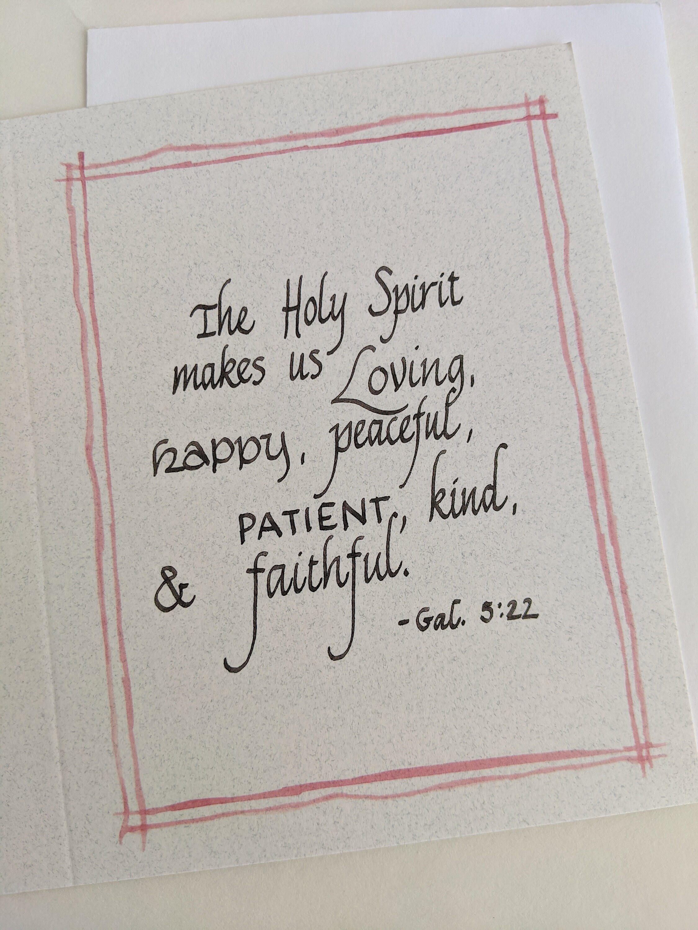 Christian Confirmation Card, Confirmation Card, Holy Spirit Card, Bible ...
