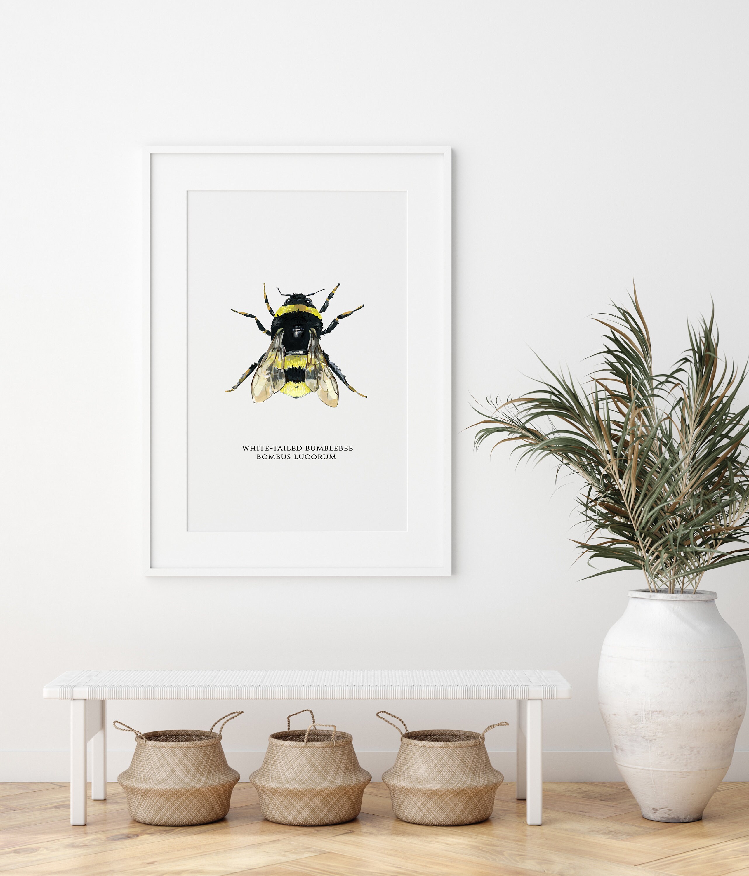 BumbleBee Print Bee Decor Bee Wall Art Bee Lover Gifts Etsy