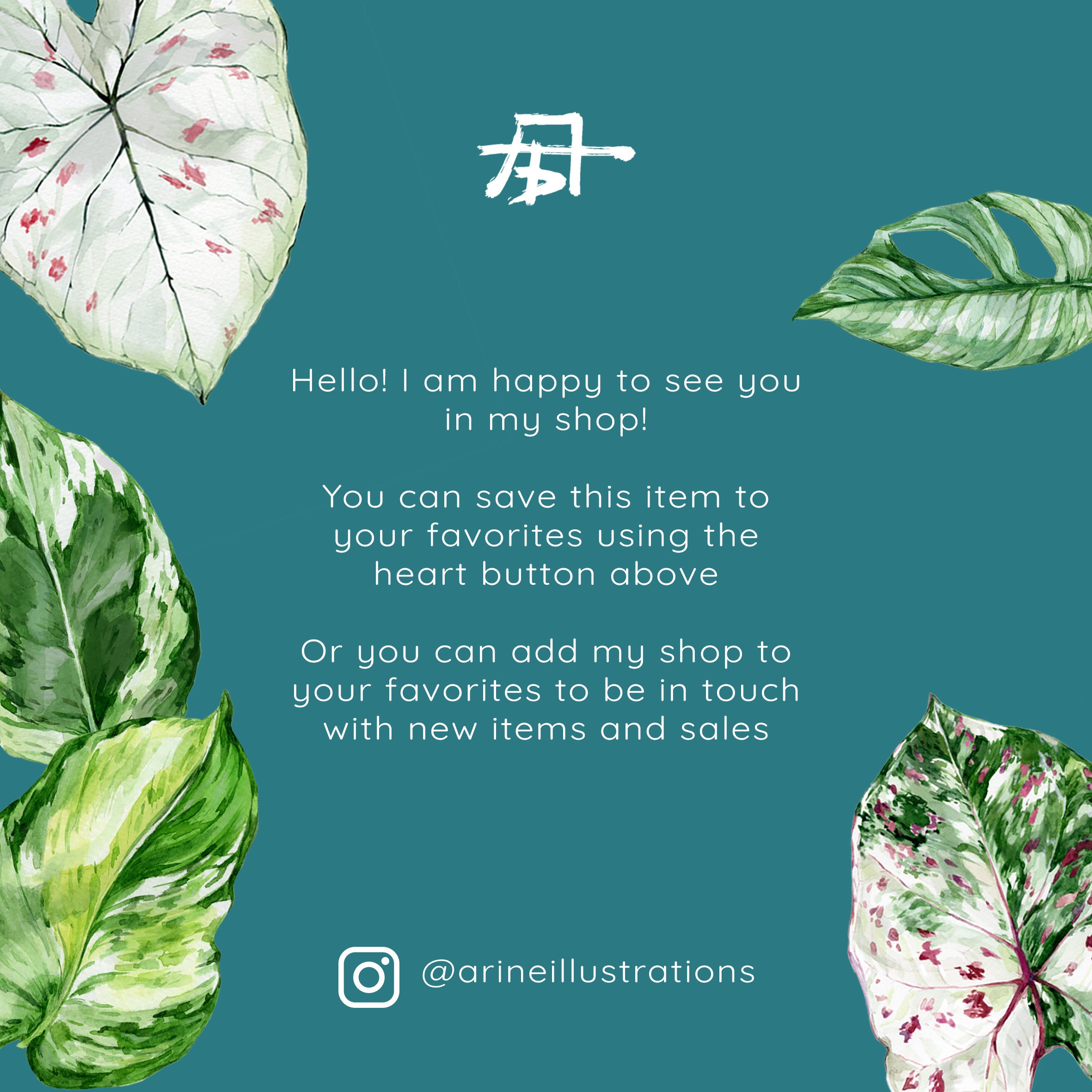 Marantaceae Species Poster Botany Wall Art Tropical Plant Etsy