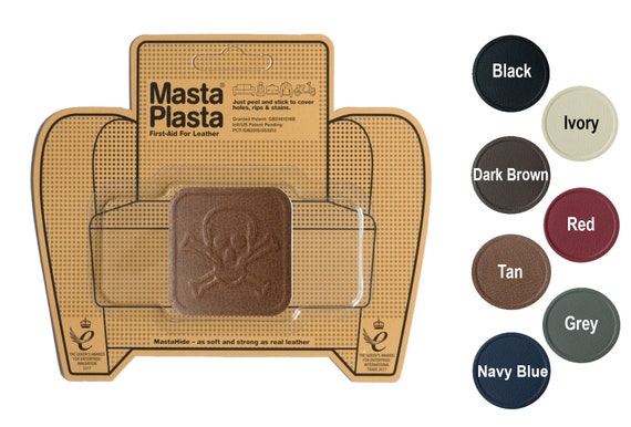 MastaPlasta Instant Self-Adhesive Premium Leather Repair Patch