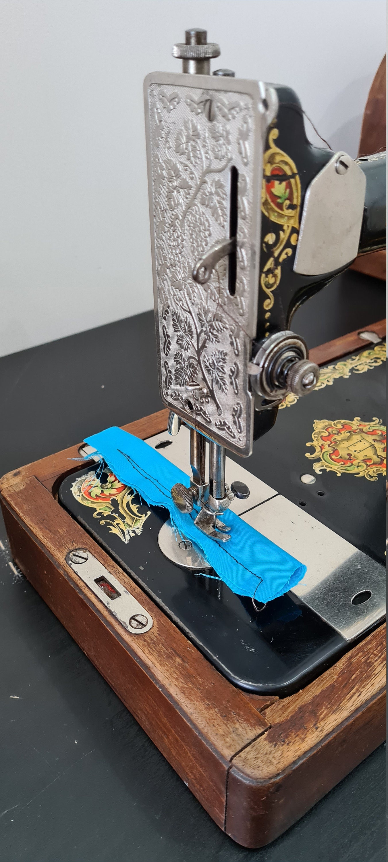 Wunderschöne Singer Nähmaschine SeriennummerY112794 Etsy
