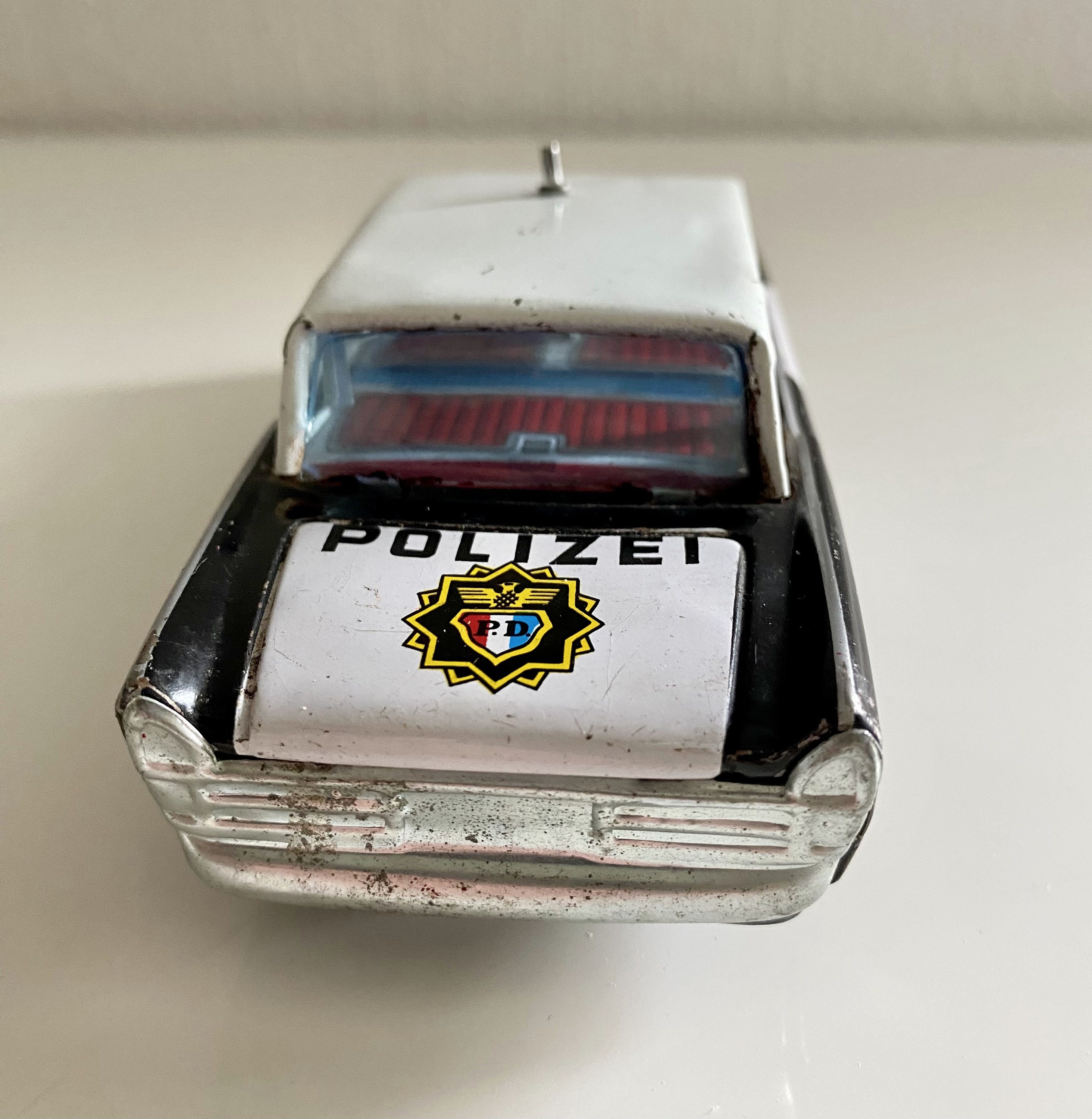 ヴィンテージ イチコ ブリキ製 ハイウェイパトロールカー：日本製