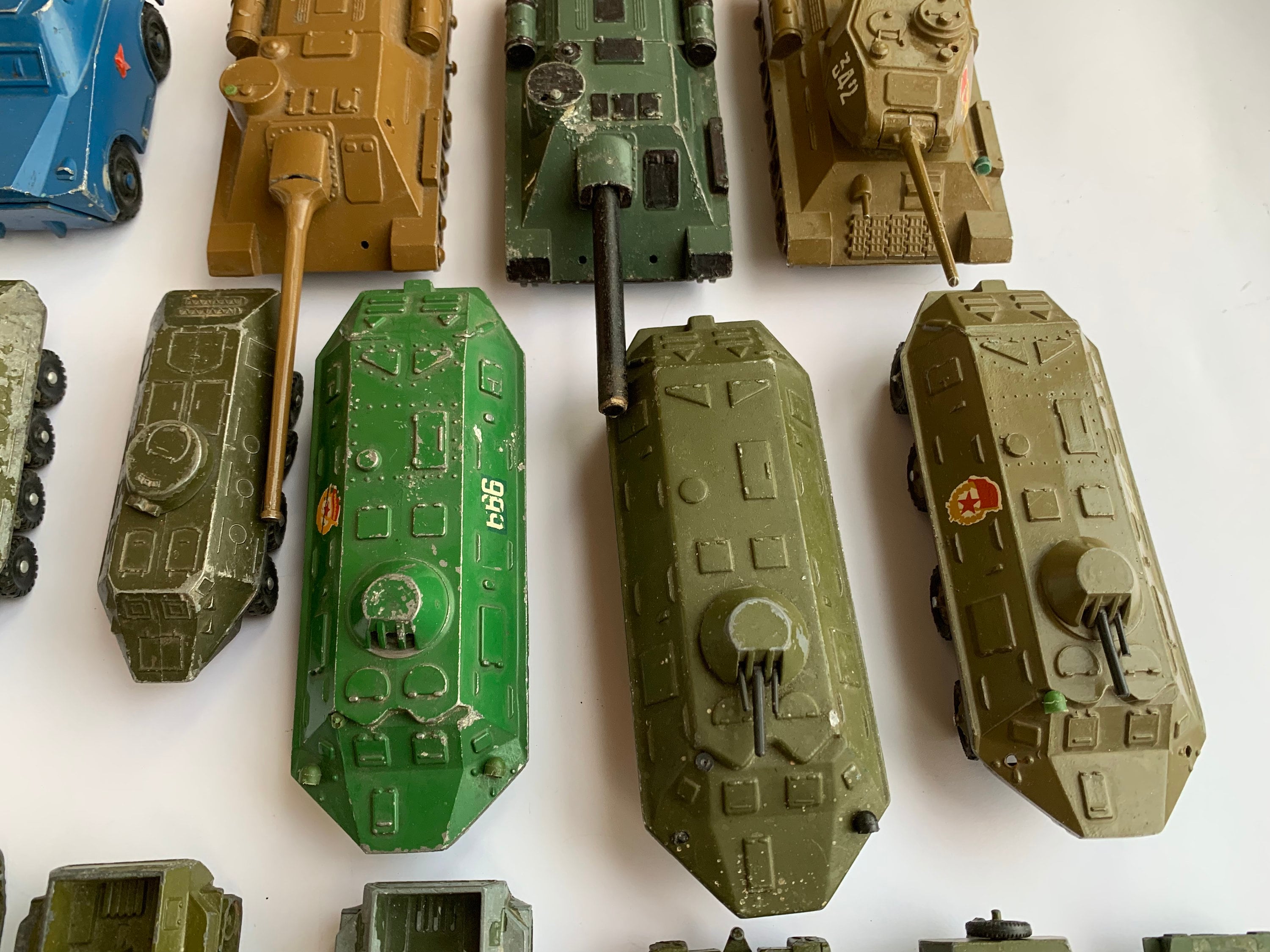 Soviet Military Toys Set of 21 Original Combat Vehicles for Etsy
