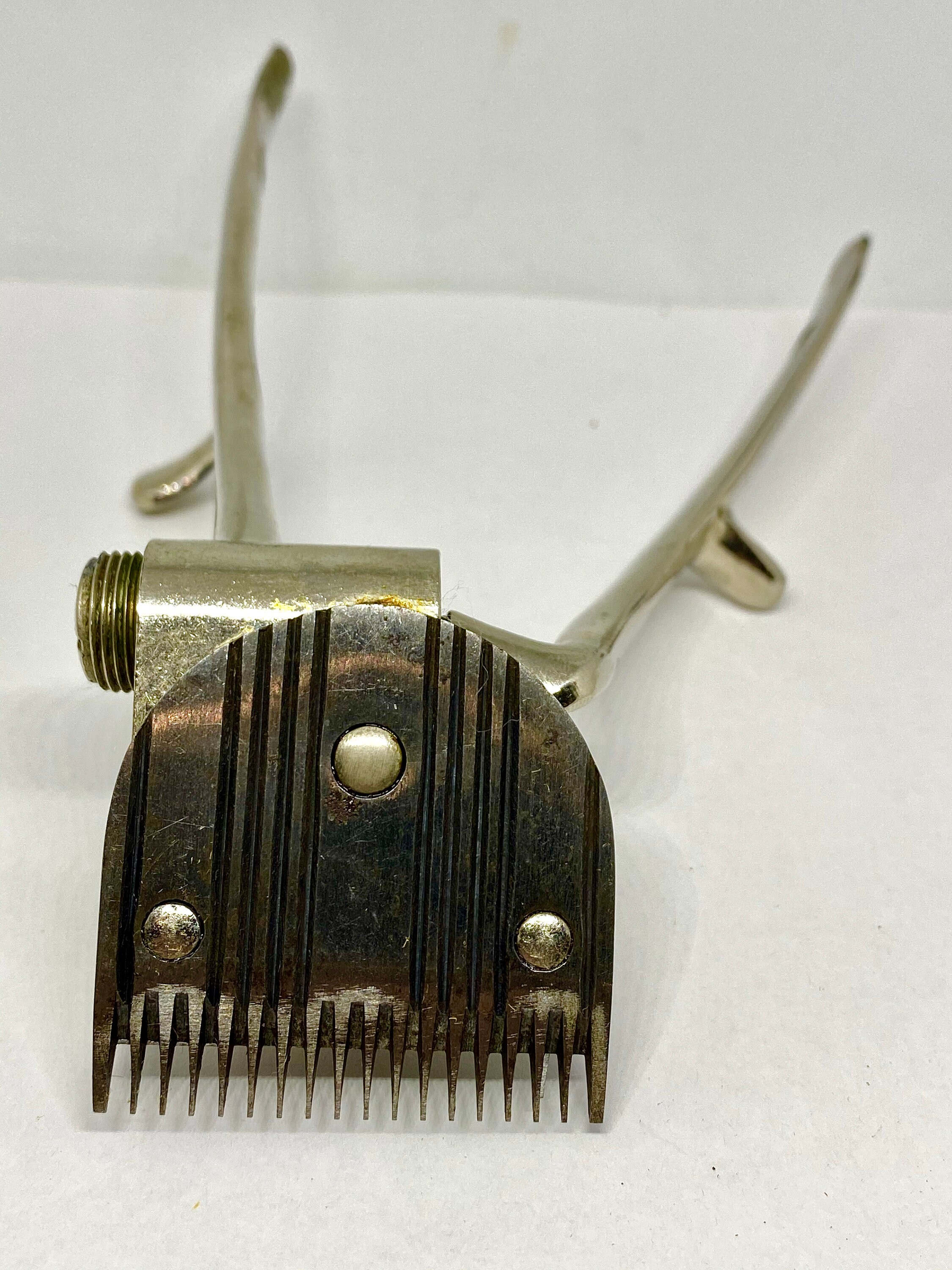 Vintage Hair Clipper USSR Mechanical Manual Haircut Metal Etsy
