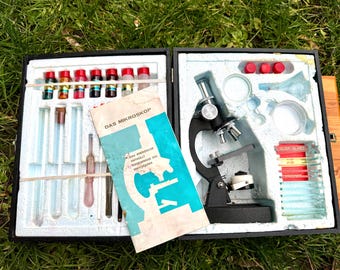Vintage kid's Microscope Herne Junior 750 | Germany | 1970s–1980s