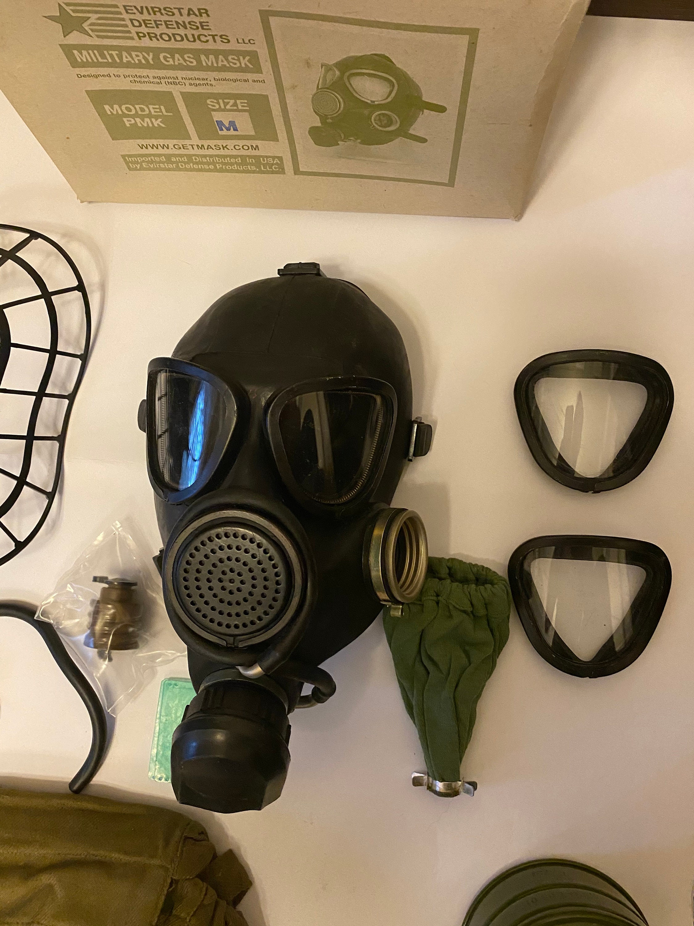 Gas Mask PMK USSR Made for Export to US New in Box 1987 Soviet - Etsy