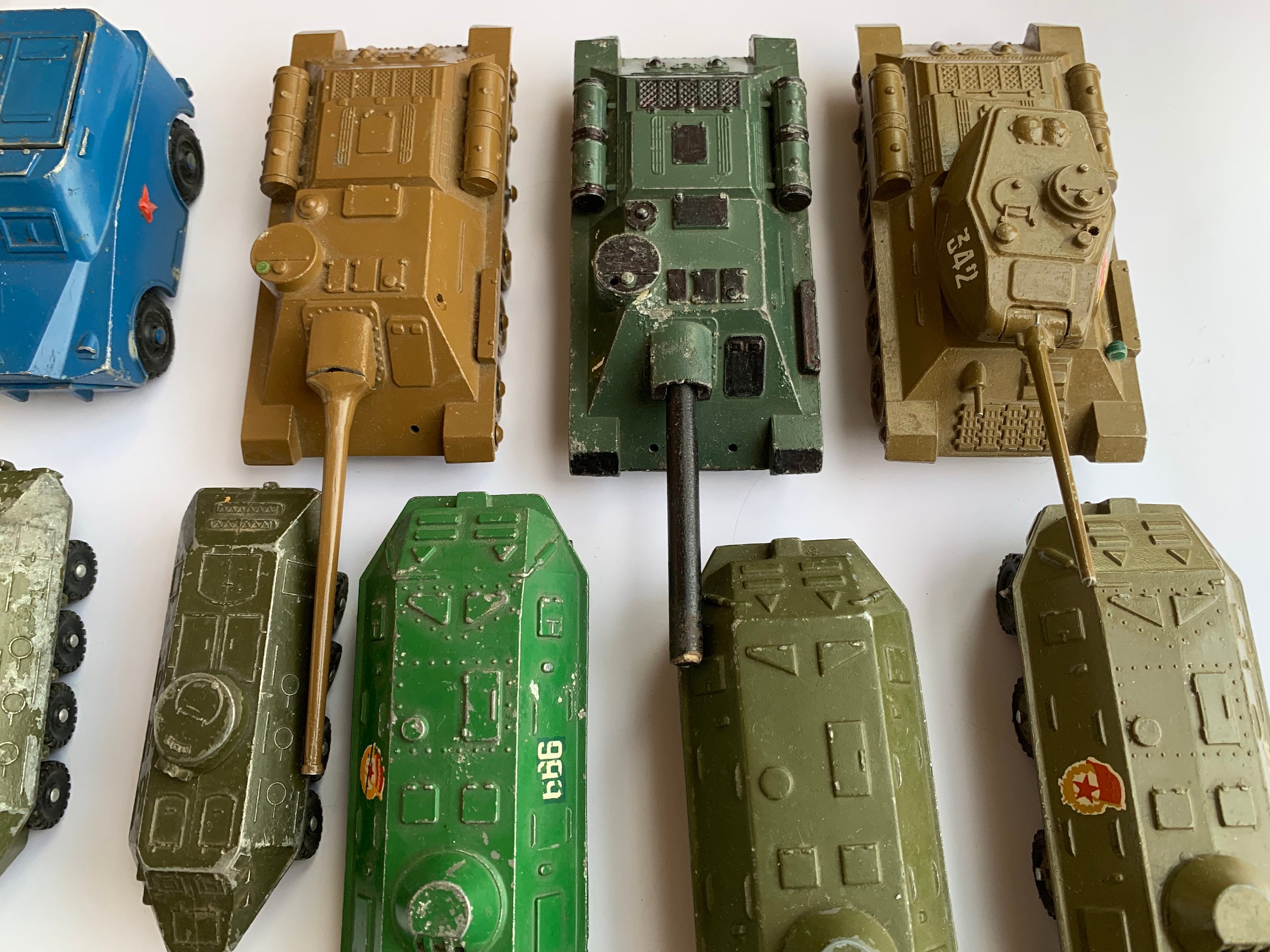 Soviet Military Toys Set of 21 original Combat Vehicles for | Etsy