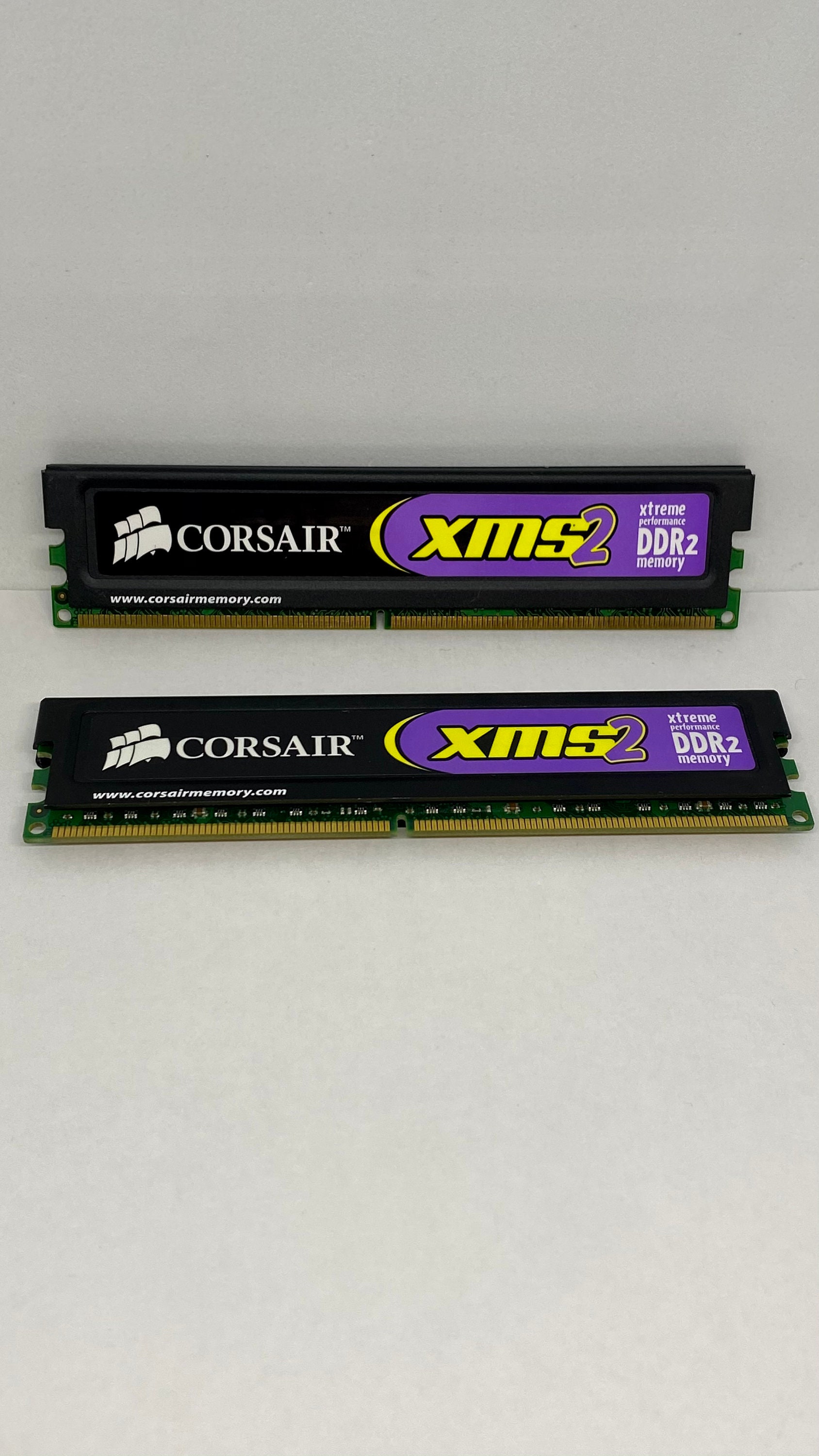 Grape vedlægge Praktisk PC Ram Corsair XMS2 DDR2 4GB 2x 2GB CM2X2048-6400C5 Vintage - Etsy