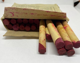 Vintage USSR Paint Markers: Ceramic & Porcelain Pencils, Set of 20