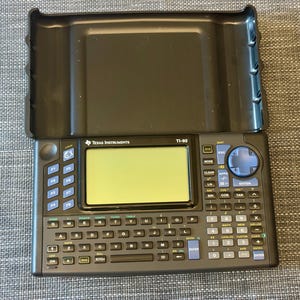 Vintage Texas Instruments TI-92 Grafiktaschenrechner - Voll funktionsfähig