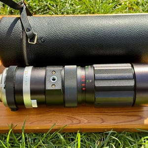 Vintage Telephoto Lens Soligor Auto Zoom 90-230mm f/4.5 Japanese Quality