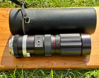 Vintage Telephoto Lens Soligor Auto Zoom 90-230mm f/4.5 Japanese Quality