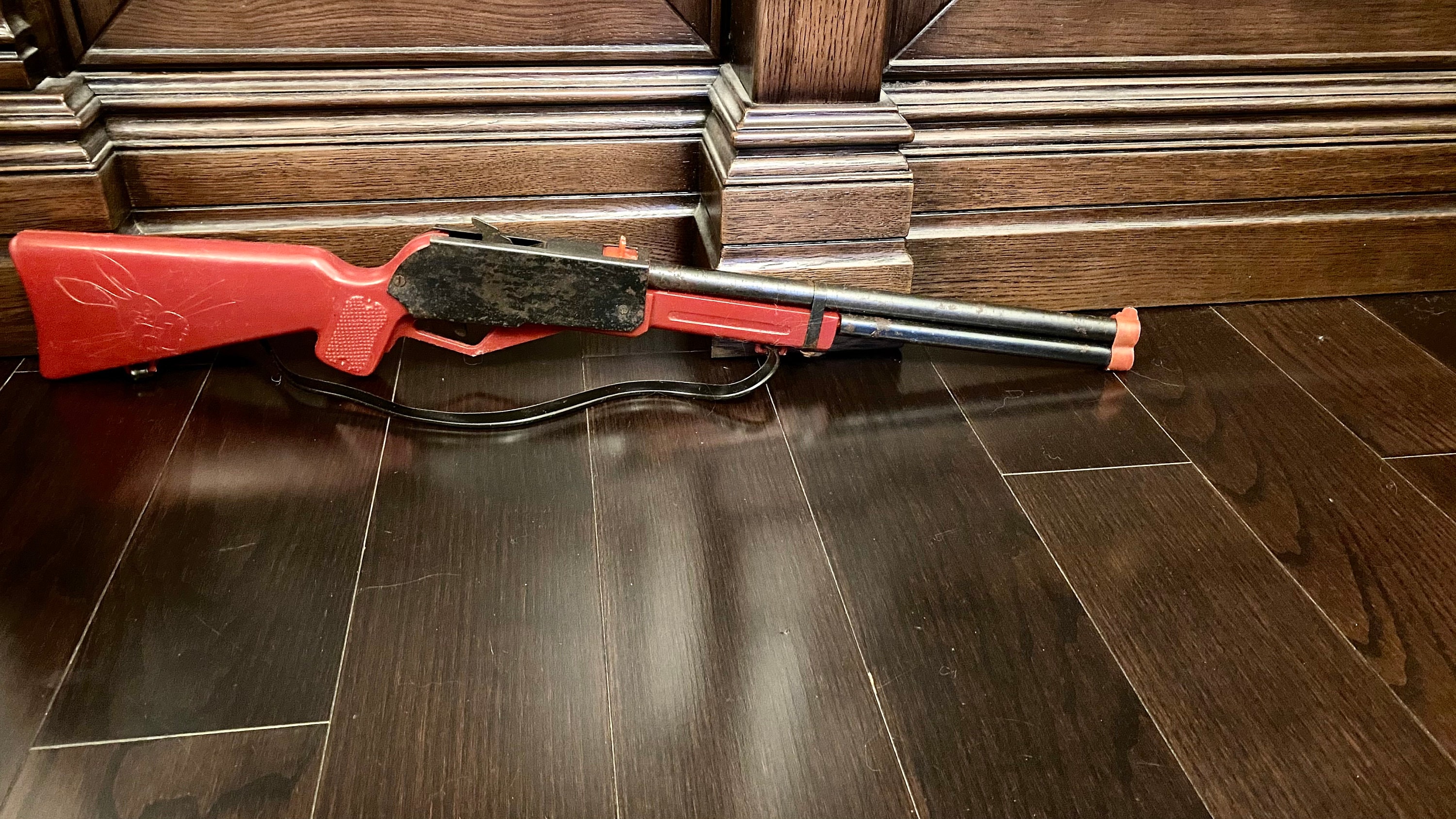 Double Barrel kid's shotgun Hunting Toy Rifle Vintage Etsy