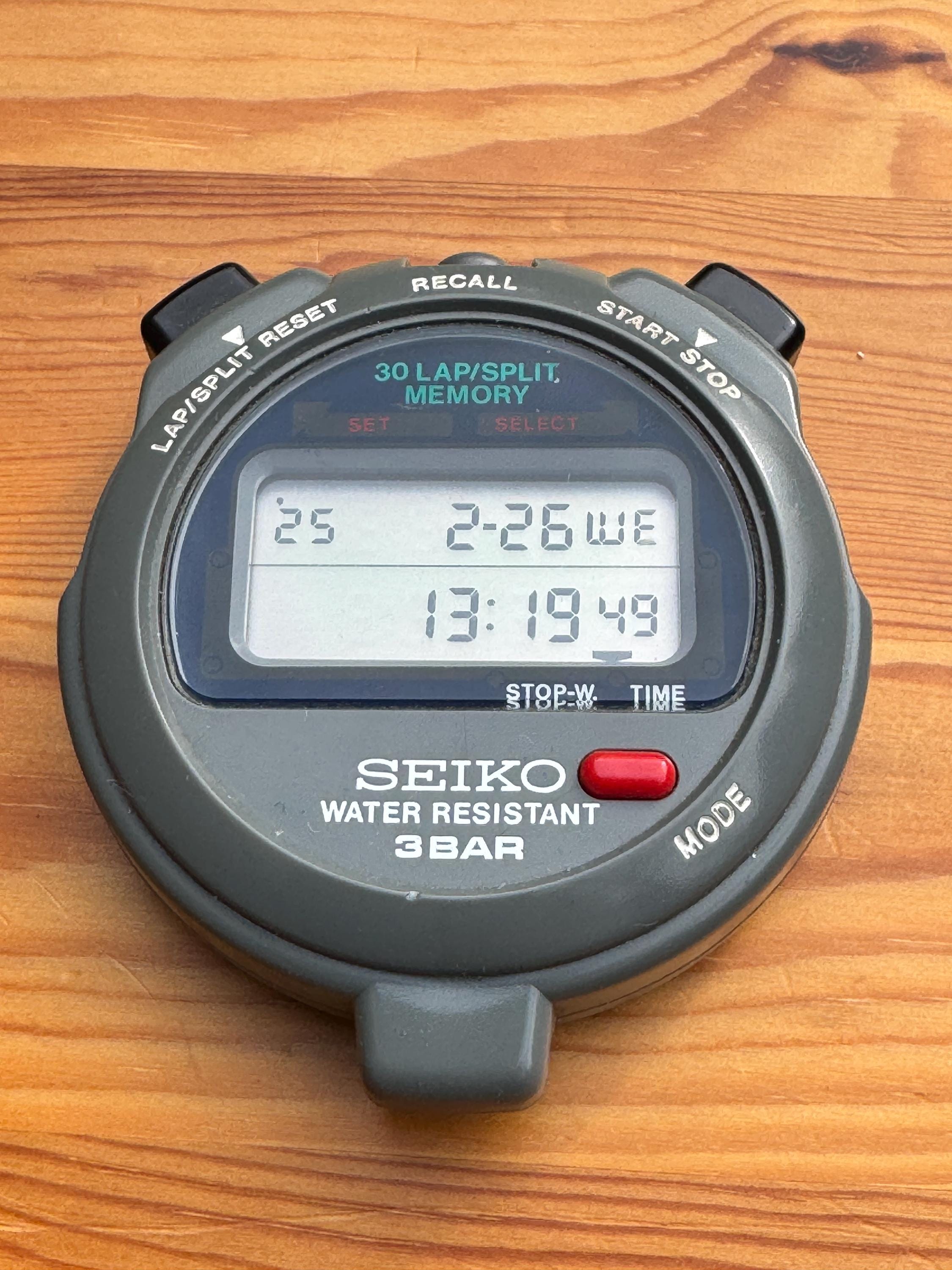 Japanese Stopwatch Seiko - Etsy