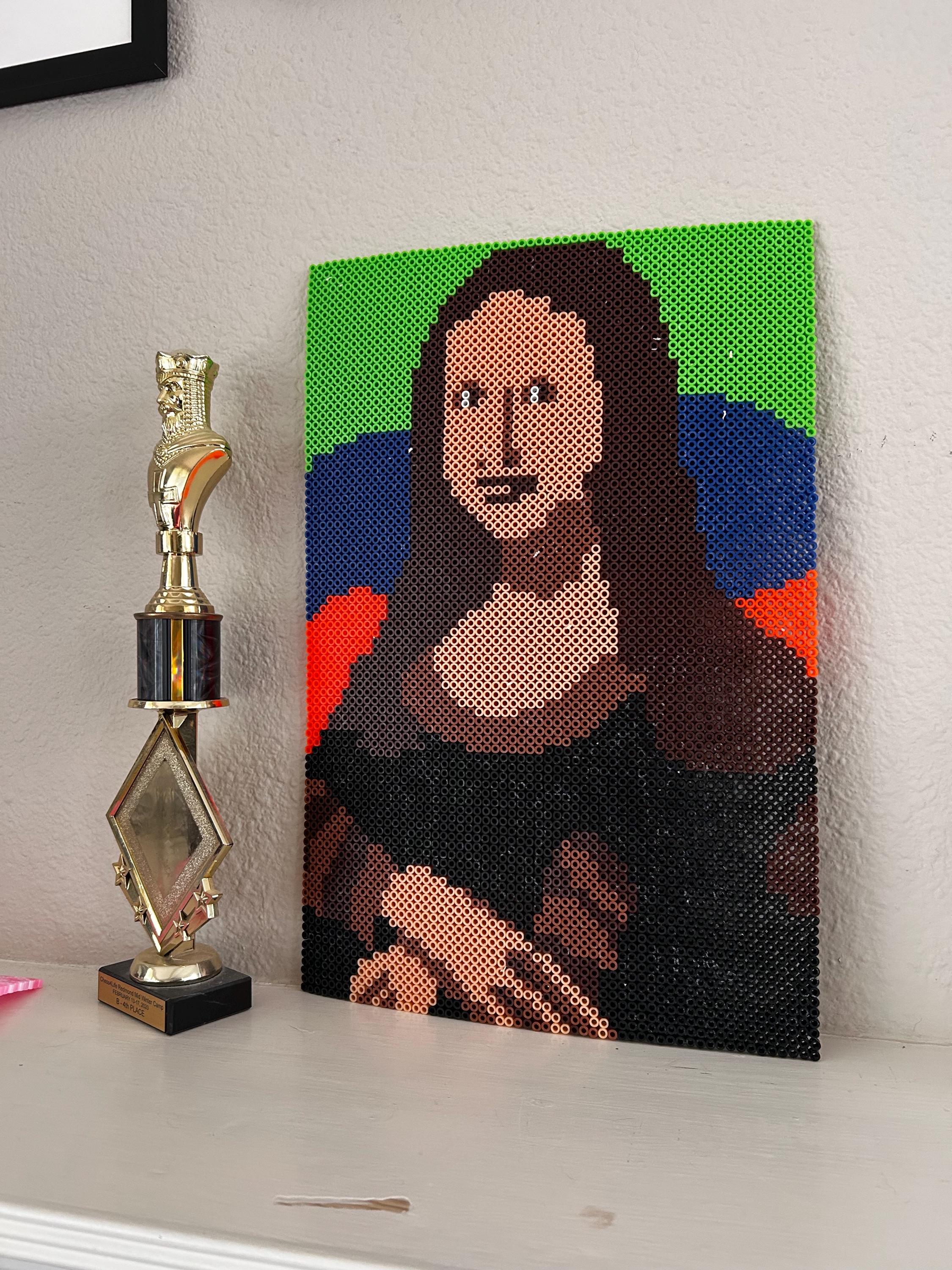Mona lisa pixel art - Etsy 日本