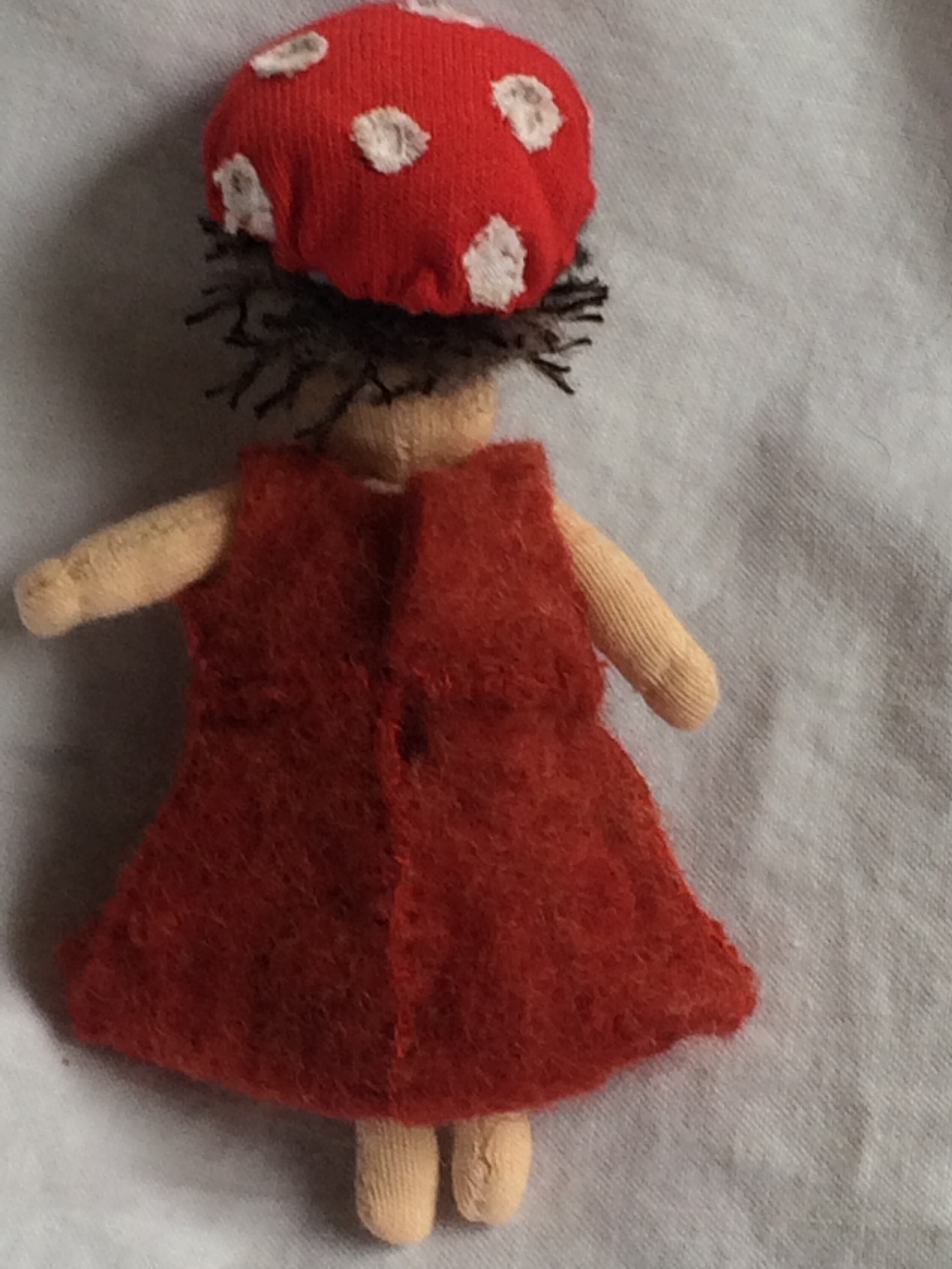 Mushroom Girl, Small Doll, Little Toy Etsy UK