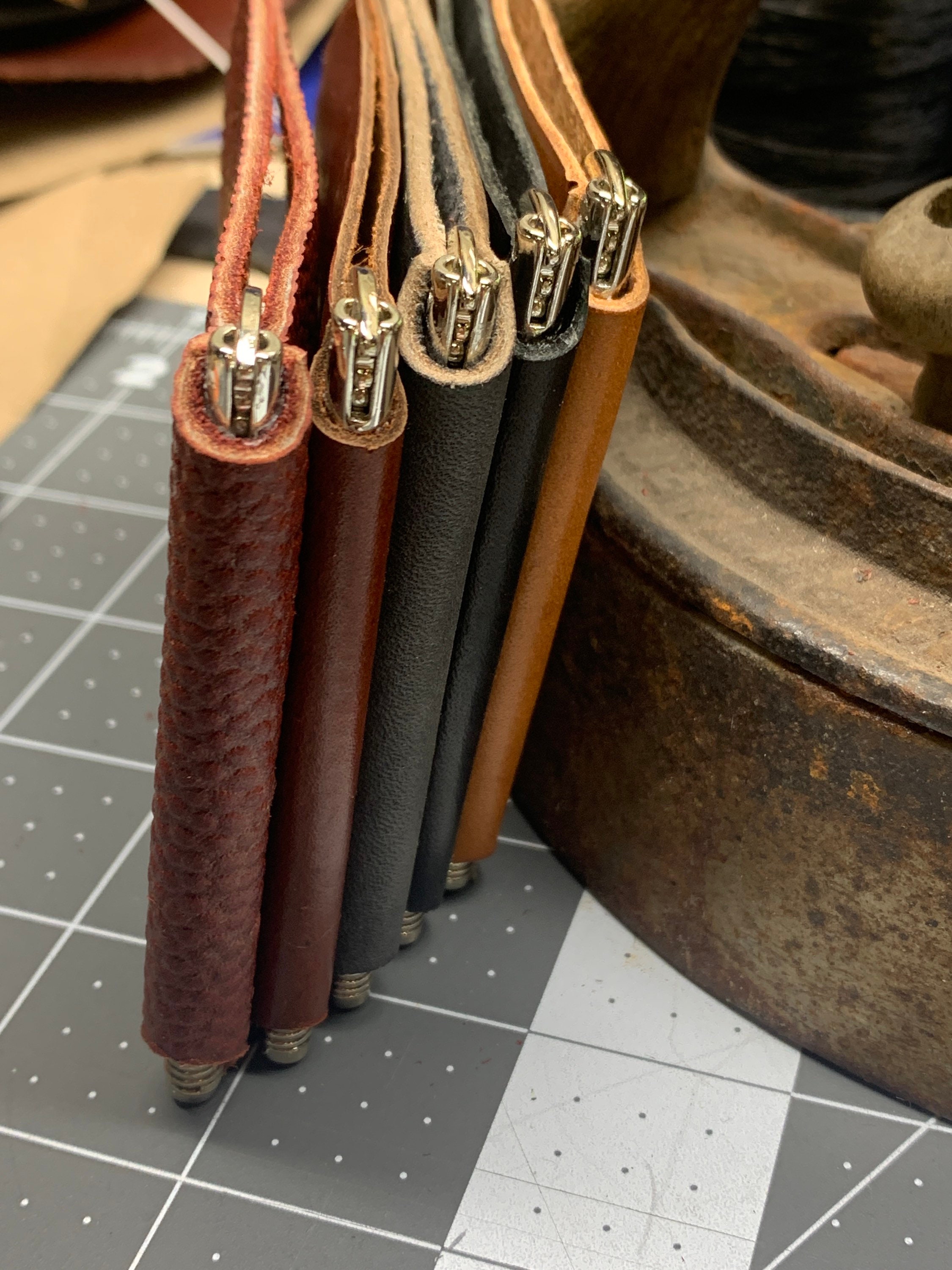 Clapper Leather Money Clip, Men’s Gift, Groomsman Gift, Wallet, Leather ...