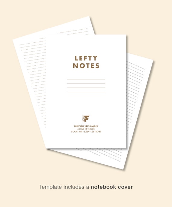 Lefty Spiral Notebook: Languages