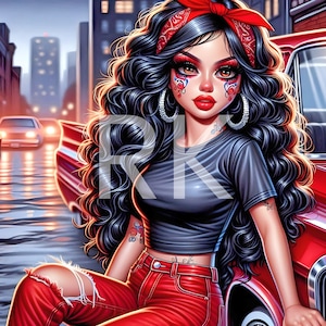 Chola / Digital art / Png / Sublimation