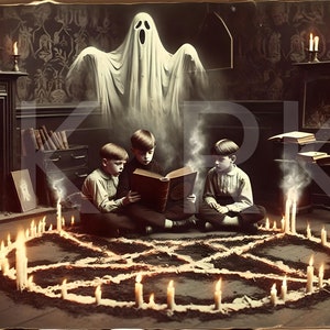 Gothic Seance / Gothic / Seance / Digital Art / PNG / Sublimation