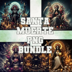 Paquete Santa Muerte PNG