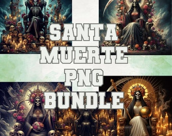 Santa Muerte PNG Bundle