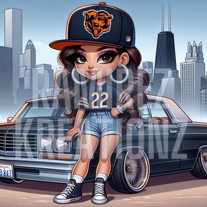American Football Fan Girl