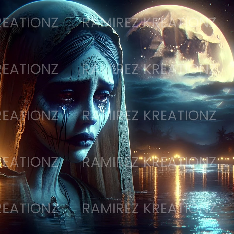 La Llorona Art - Etsy