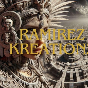 Azteekse koningin / Digitale kunst / PNG / Sublimatie / DTF