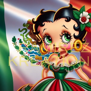 Archivo Digital Betty Mexicana PNG