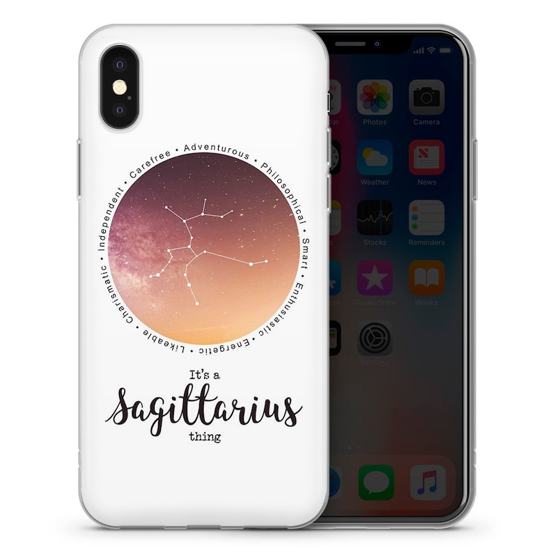 Sagittarius Phone Case Archer Astrology Zodiac Sign Cover for Etsy