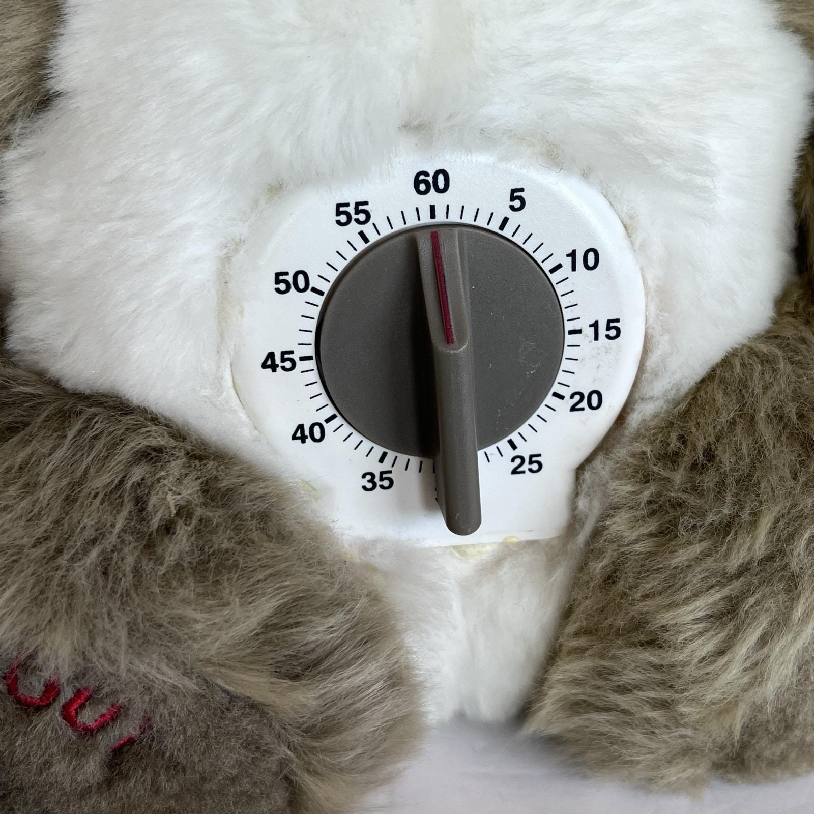 JAAG Time Out Timer Rabbit Bunny Plush Stuffed Animal Realistic 10